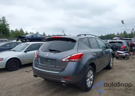 2014 Nissan Murano Sl из США, поврежденный, VIN JN8AZ1MWXEW511089